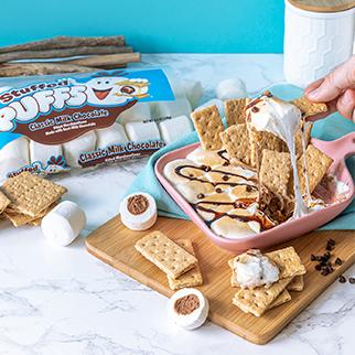 Stuffed Puffs® S'mores Nacho Dip