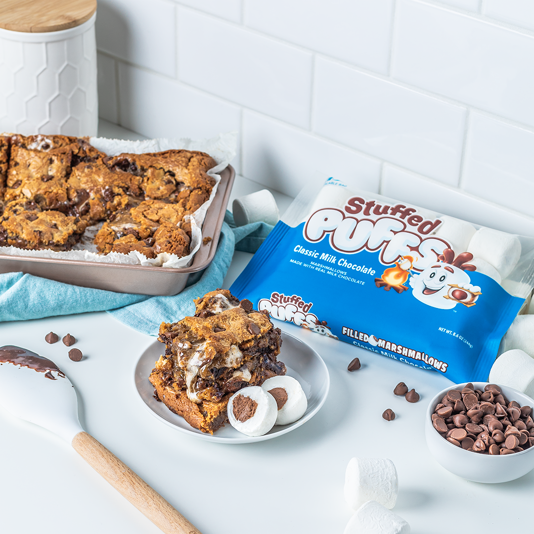 Brookie Cookies – Stuffed Puffs