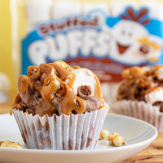 Stuffed Puffs® Caramel Corn Muffins