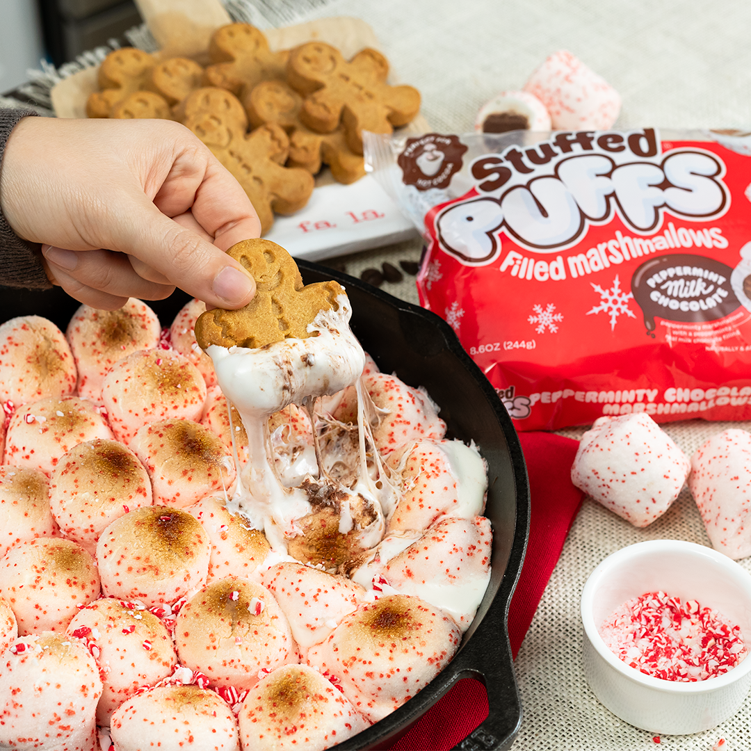 Peppermint S'mores Dip
