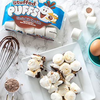 Stuffed Puffs® S'mores Brownies