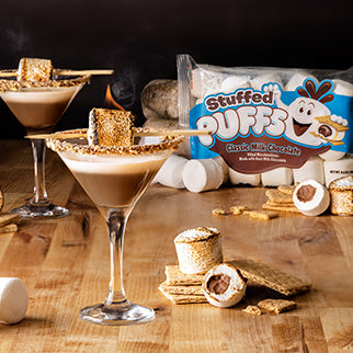 Stuffed Puffs® S'mores Martini
