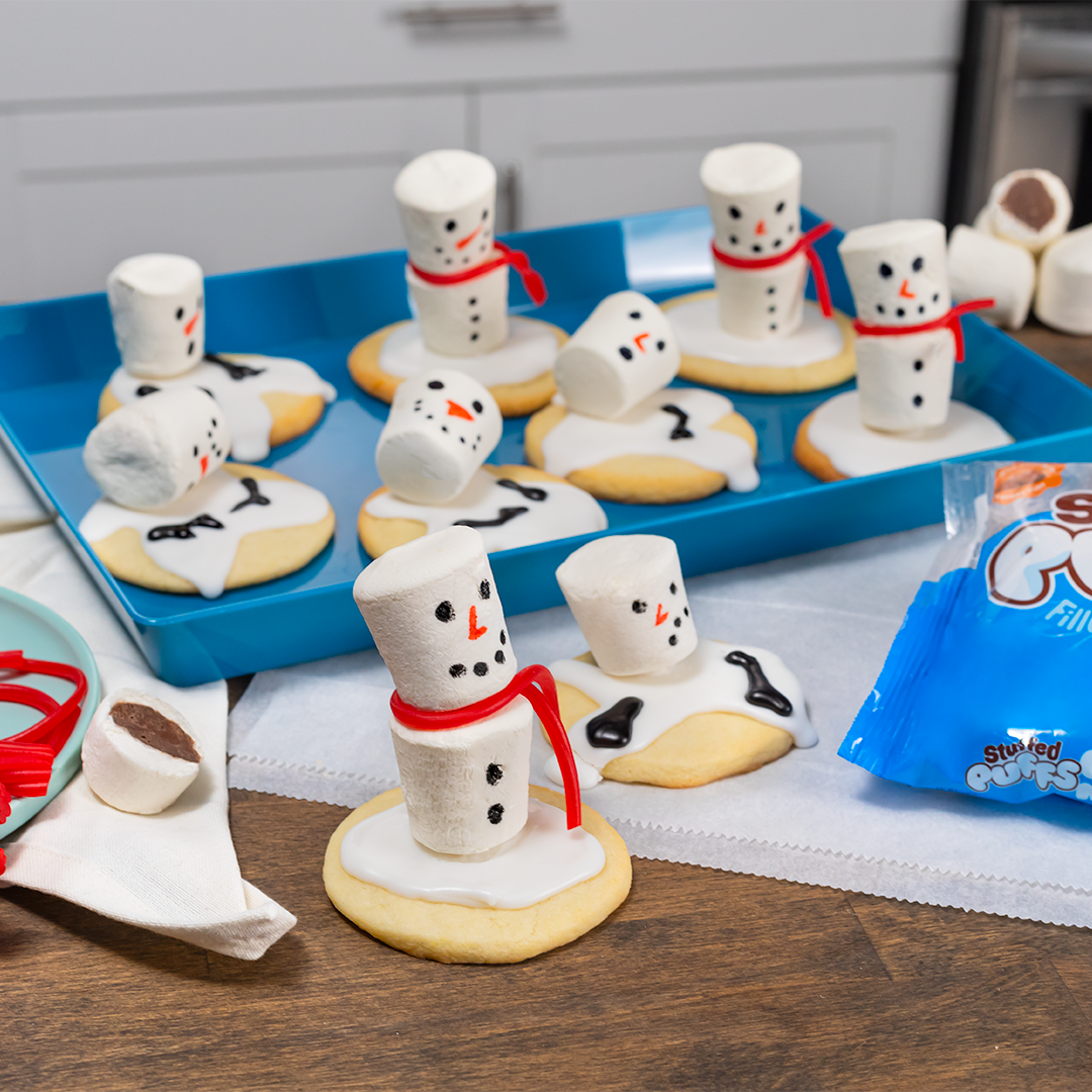 Snowman Cookies 2 Ways