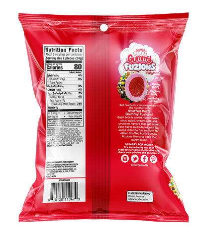 Fruity Punch Gummy Fuzions
