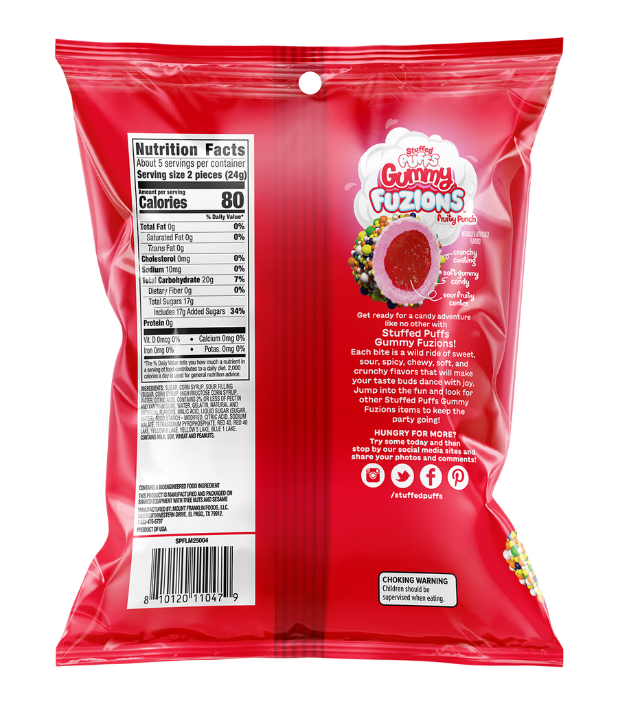 Fruity Punch Gummy Fuzions