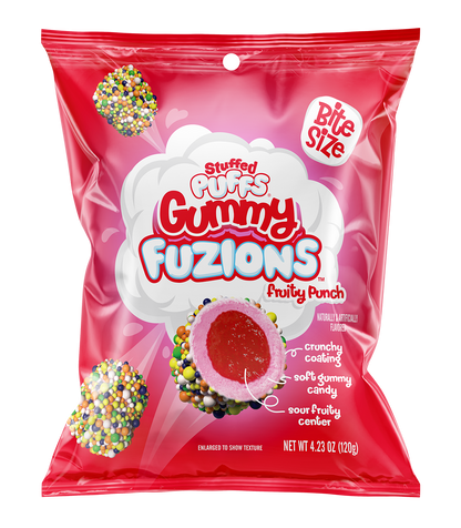 Stuffed Puffs Stuffed Puffs Gummy Fruity Punch 4.23 oz. — product image