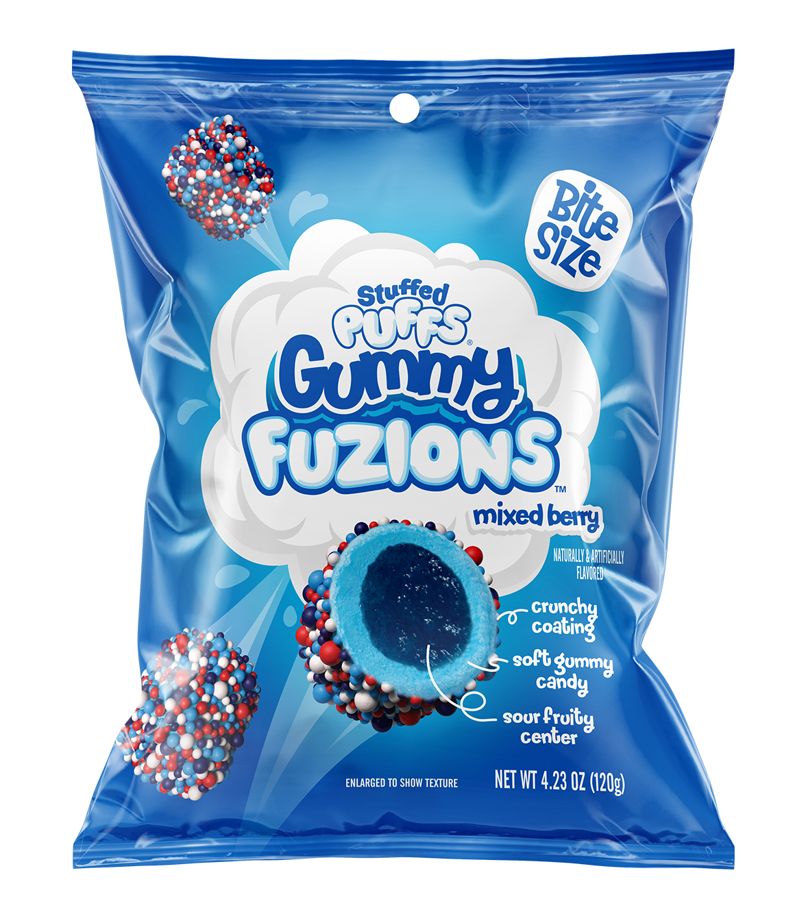 Stuffed Puffs Stuffed Puffs Gummy Mixed Berry 4.23 oz. — product image