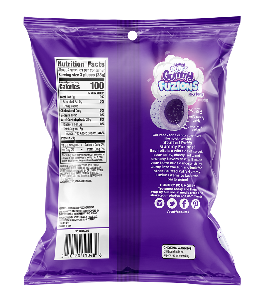 Sour Berry Gummy Fuzions